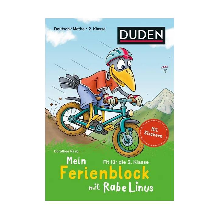 Mein Ferienblock mit Rabe Linus