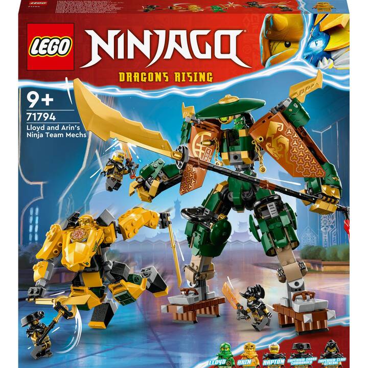 LEGO Ninjago Team Mech Ninja di Lloyd e Arin (71794)