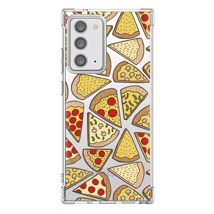 EG Backcover (Galaxy Note 20, Pizza, Transparente)