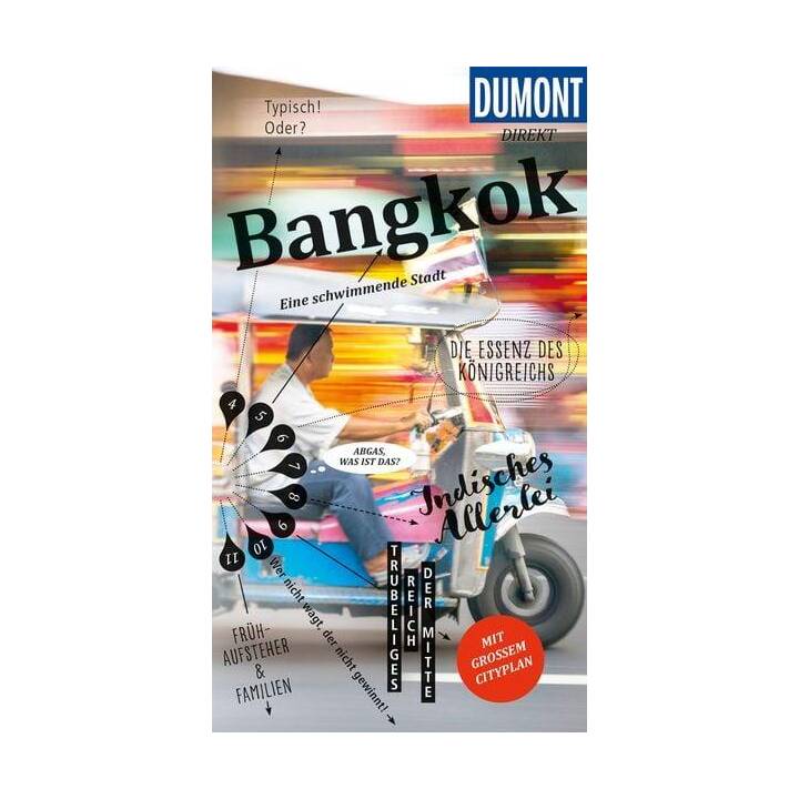 DuMont direkt Reiseführer Bangkok. 1:19'000