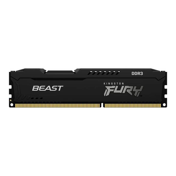 KINGSTON TECHNOLOGY Fury Beast KF316C10BBK2/16 (2 x 8 GB, DDR3-SDRAM 1600 MHz, DIMM 240-Pin)