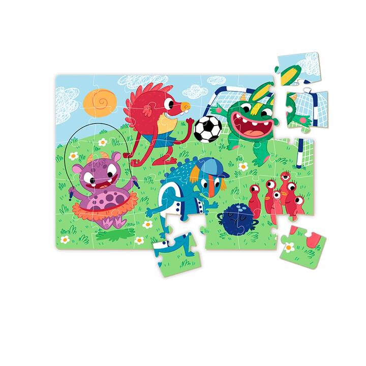 DODO Cute Monsters Puzzle (35 Stück)
