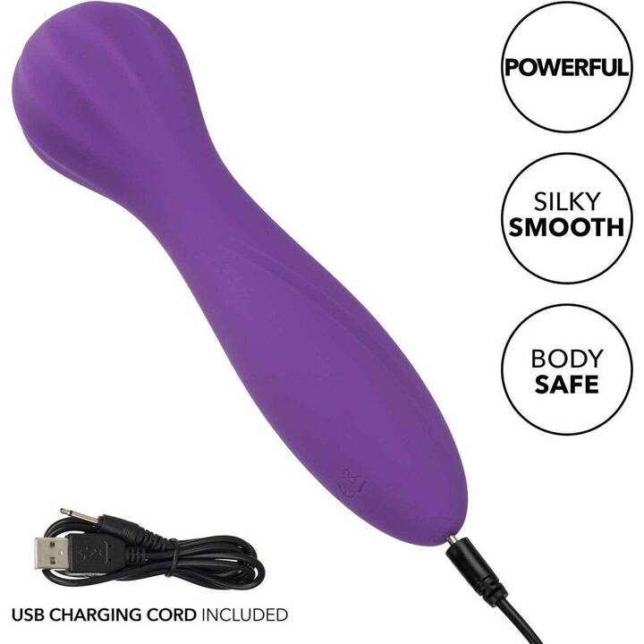 CALEXOTICS Vibrateur Anal & Vaginal Stella O Wand 