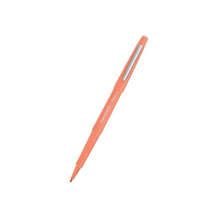 PAPER MATE Crayon feutre (Brun, Pink, Jaune, Bleu, Mauve, Orange, Vert, Noir, 12 pièce)