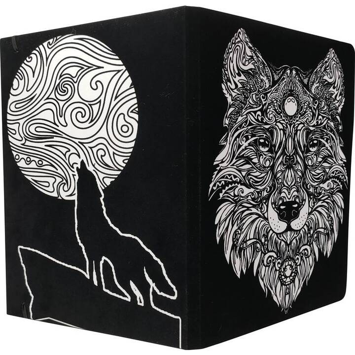 TATARUGA Dossier à élastique Wolf (Noir, A4, 1 pièce)