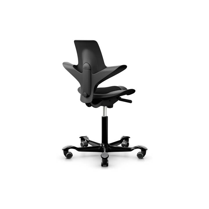 HAG Capisco Puls 8010 Fauteuil de bureau piovant (Noir)