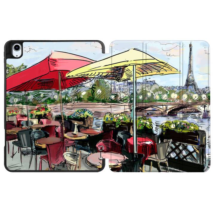 EG coque pour iPad Air 10.9" (2022) 5e génération - multicolore - paris