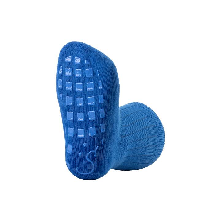 STERNTALER Chaussette pour bébé Traktor (20, Bleu foncé, Bleu clair, Bleu)