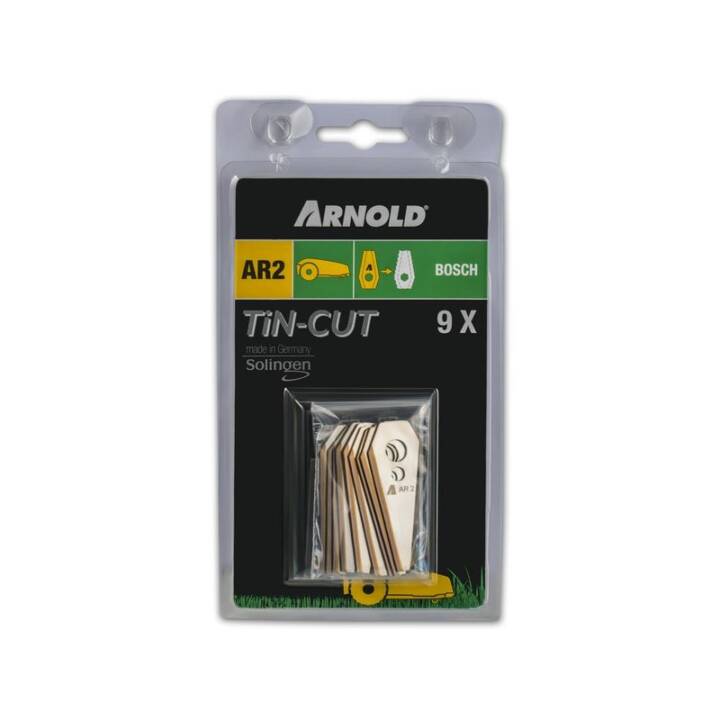 ARNOLD Lame de rechange TiN-Cut AR2 (9 pièce)