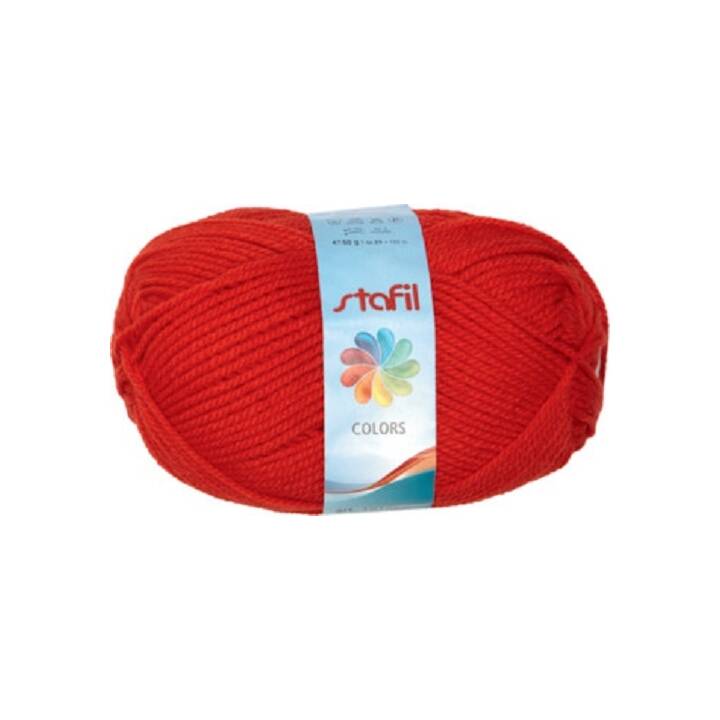 STAFIL Wolle (50 g, Rot)