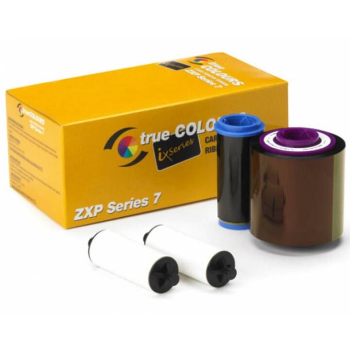ZEBRA TECHNOLOGIES Color Ribbon YMCKO Nastro inchiostro (Giallo / Nero / Magenta / Cyan)