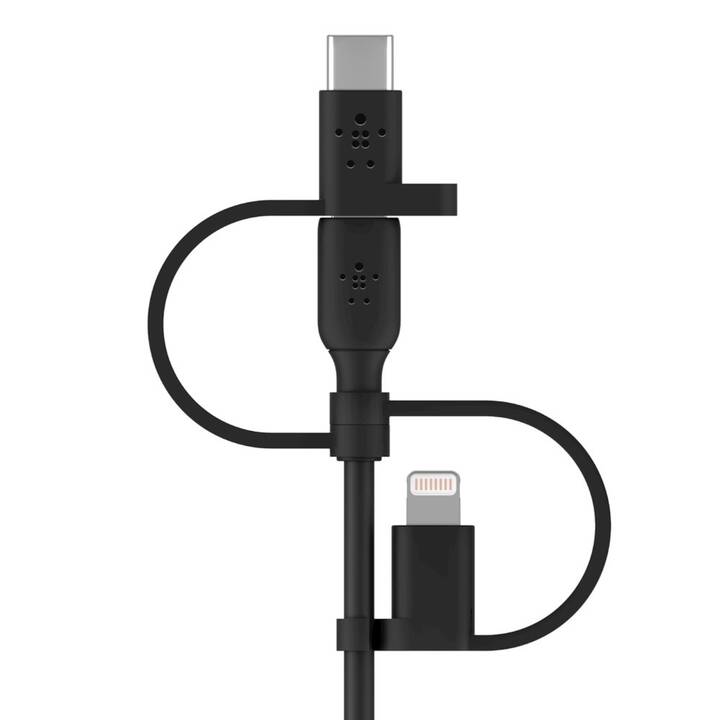 BELKIN Boost Charge Kabel (USB Typ A, USB Typ C, Lightning, 1 m)