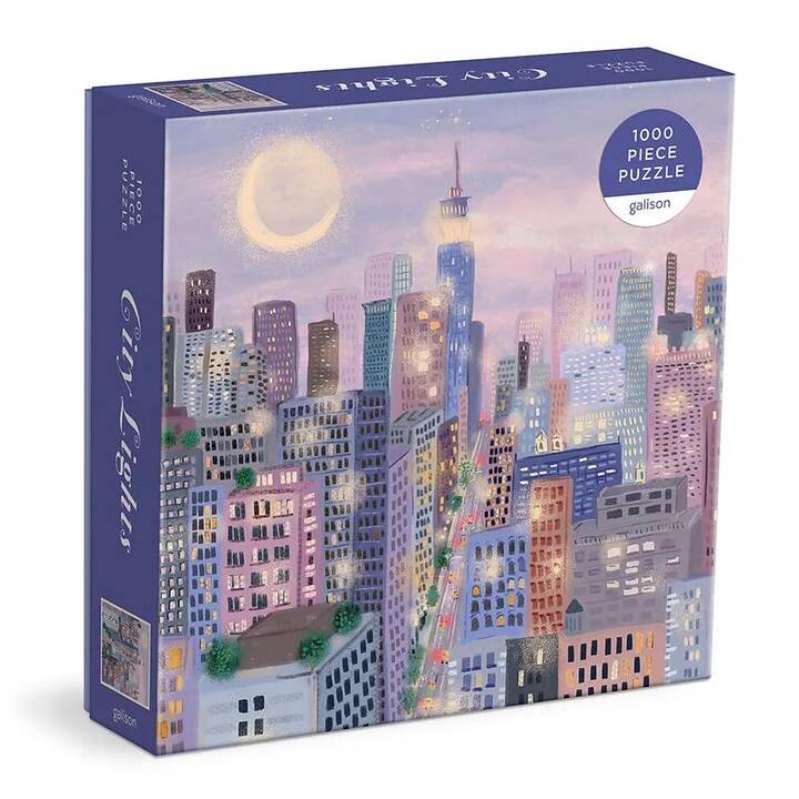 ABRAMS & CHRONICLE BOOKS City Lights Puzzle (1000 x)