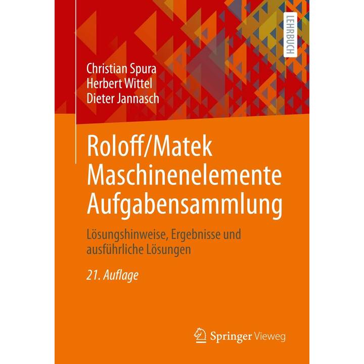 Roloff/Matek Maschinenelemente Aufgabensammlung