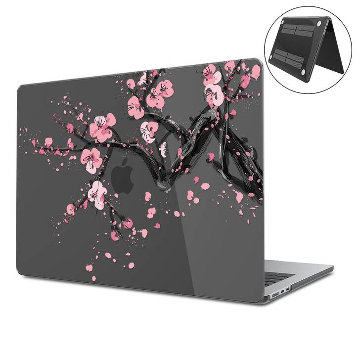 EG Hardcase (Macbook Air 15" M3 2024, Fiore, Transparente)