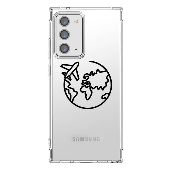 EG Backcover (Galaxy Note 20, Reisen, Transparent)