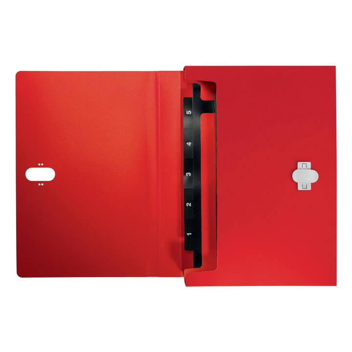 LEITZ Cartellina organizzativa (Rosso, A4, 1 pezzo)