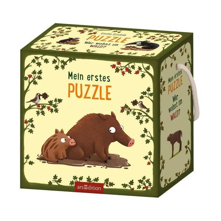 ARS EDITION Waldtiere Tiere Puzzle (22 Stück)