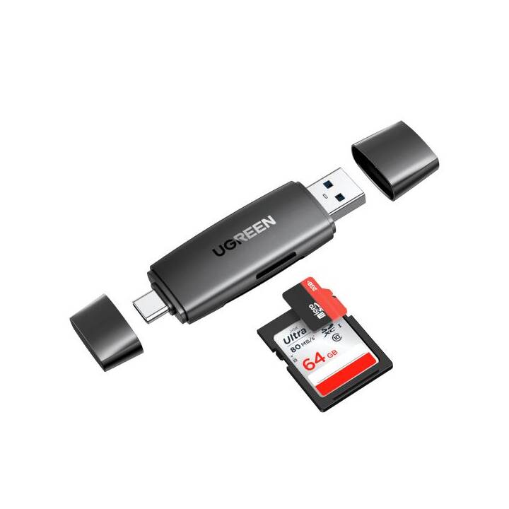 UGREEN  (4 Ports, USB de type C, USB de type A)