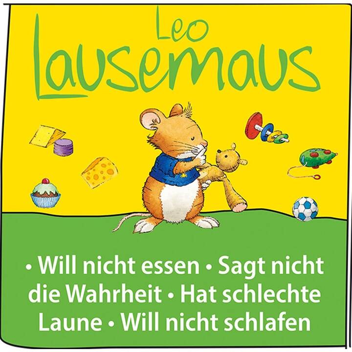 TONIES Giochi radio per bambini Leo Lausemaus - Das Original-Hörspiel 1 (DE, Toniebox)