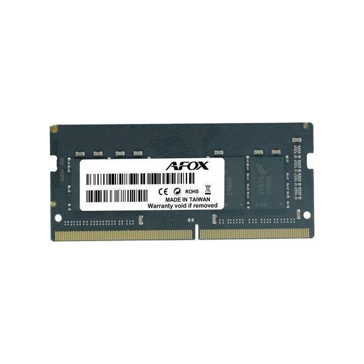 AFOX AFSD416PH1P (1 x 16 GB, DDR4 3200 MHz, SO-DIMM 204-Pin)