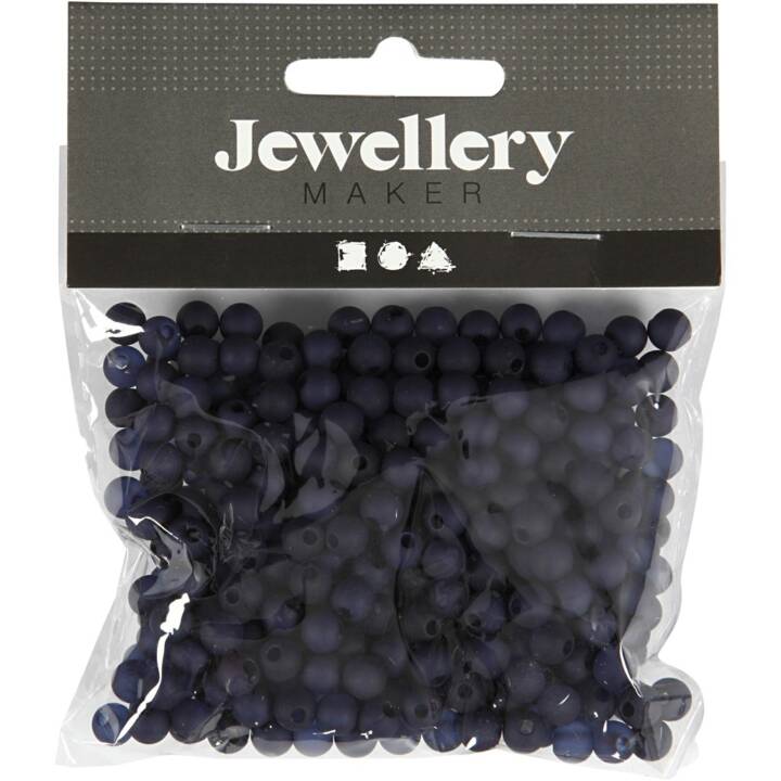 CREATIV COMPANY Perlen (40 g, Kunststoff, Blau)