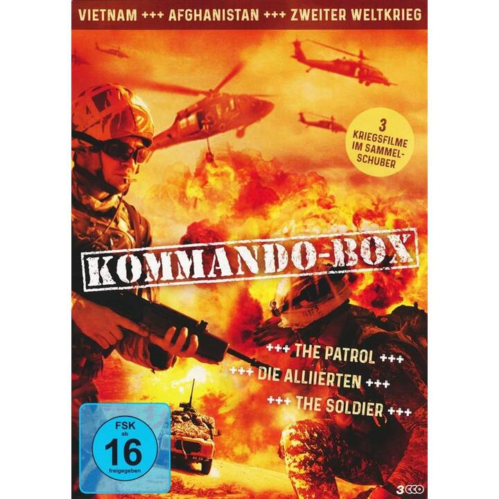 Kommando-Box - The Patrol / Die Alliierten / The Soldier (DE)