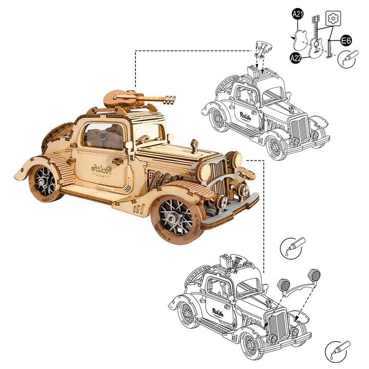 EG Fahrzeug 3D Puzzle (164 x)