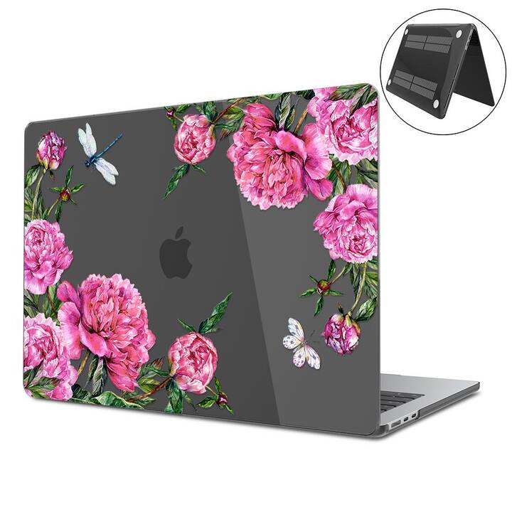 EG Hardcase (Macbook Air 15" M2 2023, Fiore, Transparente)