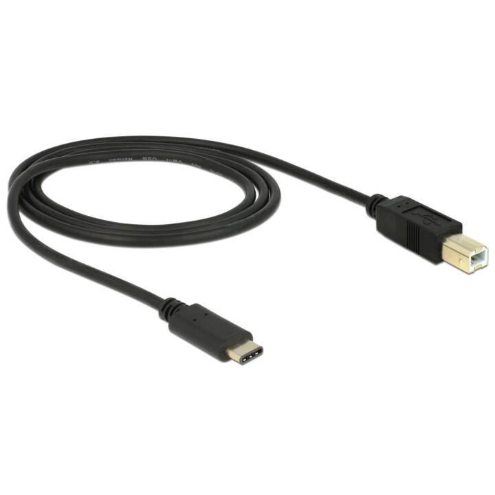 DELOCK Cavo USB (USB 2.0 Tipo-B, USB-C, 50 cm)