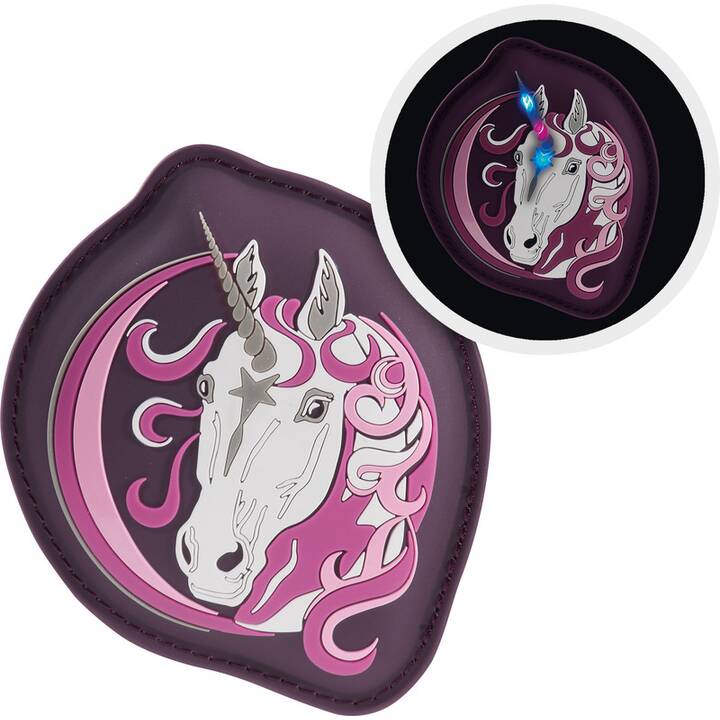 STEP BY STEP Application magnétique Magic Mags Flash Unicorn (Mauve)