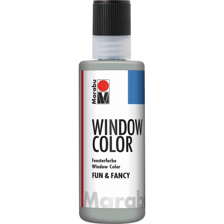 MARABU Fensterfarbe Fun&Fancy (80 ml, Silber)