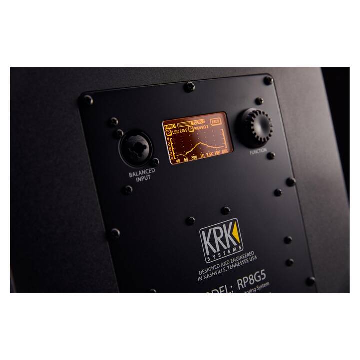 KRK Rokit RP5 (130 W, Intervenants actifs, Noir)