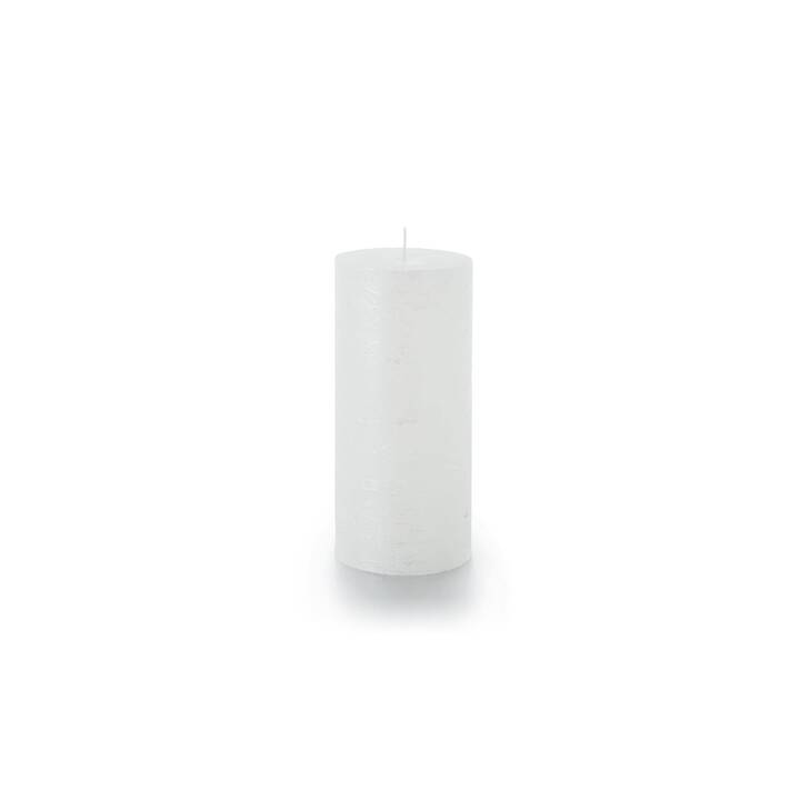 BALTHASAR Bougie cylindrique Rustico (Blanc)