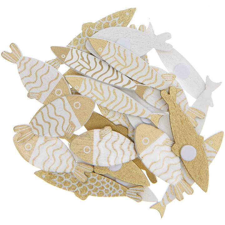RICO DESIGN Sticker (Fisch, 24 Stück)
