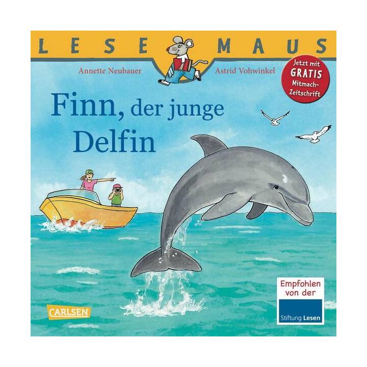 Lesemaus 127: Finn, der junge Delfin
