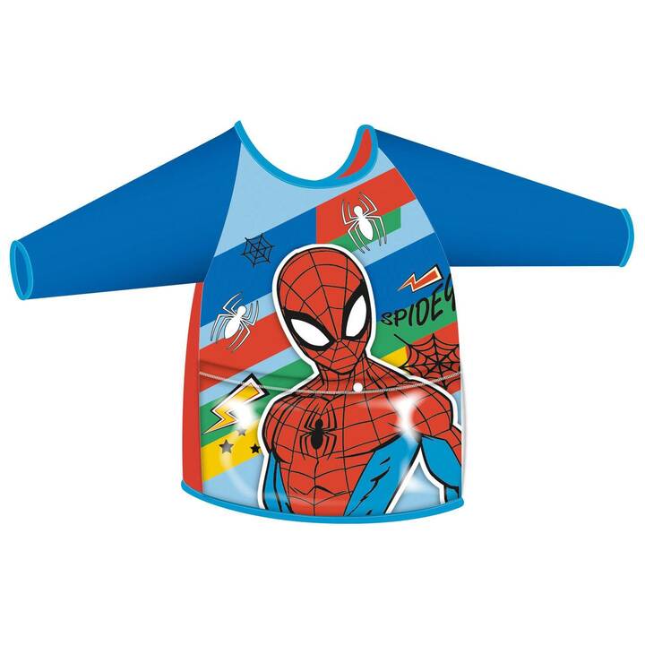 ARDITEX Grembiule da pittura Spiderman  (Blu, Rosso, Multicolore)