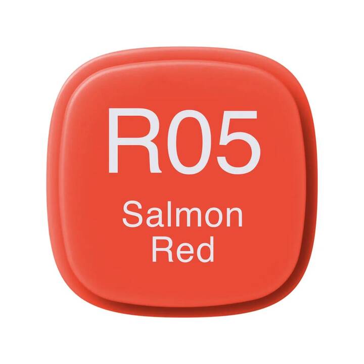 COPIC Marcatori di grafico Classic R05 Salmon Red (Rosso, 1 pezzo)