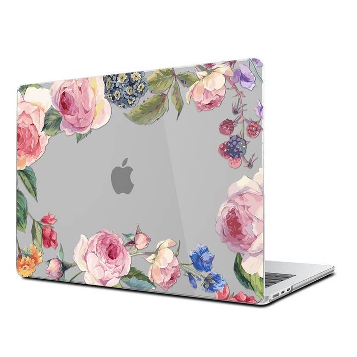 EG Hardcase (Macbook Air 15" M2 2023, Fiore, Rosa)