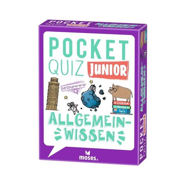 MOSES VERLAG Pocket Quiz junior Allgemeinwissen (DE)