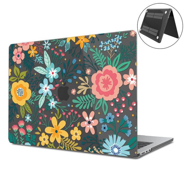 EG Hardcase (Macbook Air 15" M3 2024, Fiore, Transparente)