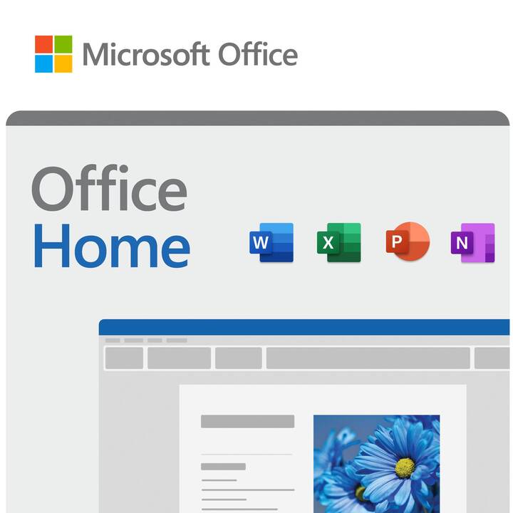 MICROSOFT Office Home 2024 (Version complète, 1x, Italien)