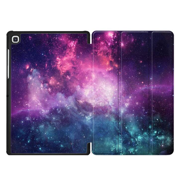 EG Coque pour Samsung Galaxy Tab S6 Lite 10.4" (2020) - Violet Universe