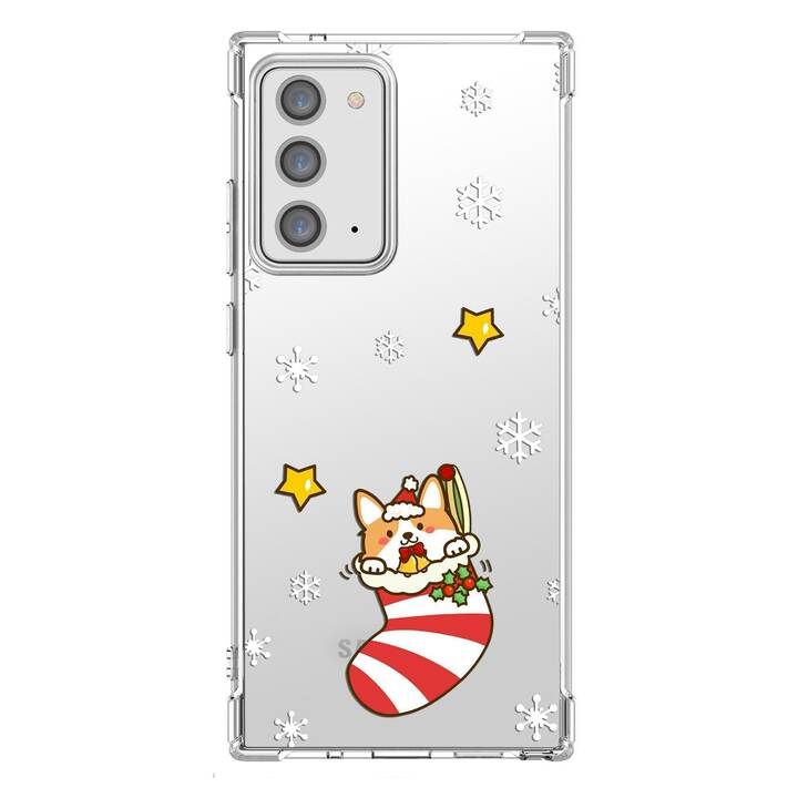 EG Backcover (Galaxy Note 20 Ultra, Weihnachten, Transparent)