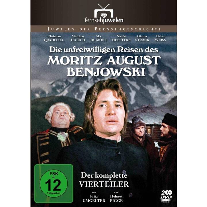 Die unfreiwilligen Reisen des Moritz August Benjowski 1-4 - La serie completa (DE)