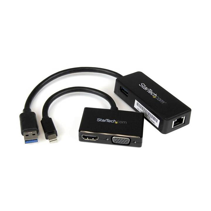 STARTECH.COM 3-in-1 Adaptateur vidéo (USB de type A)