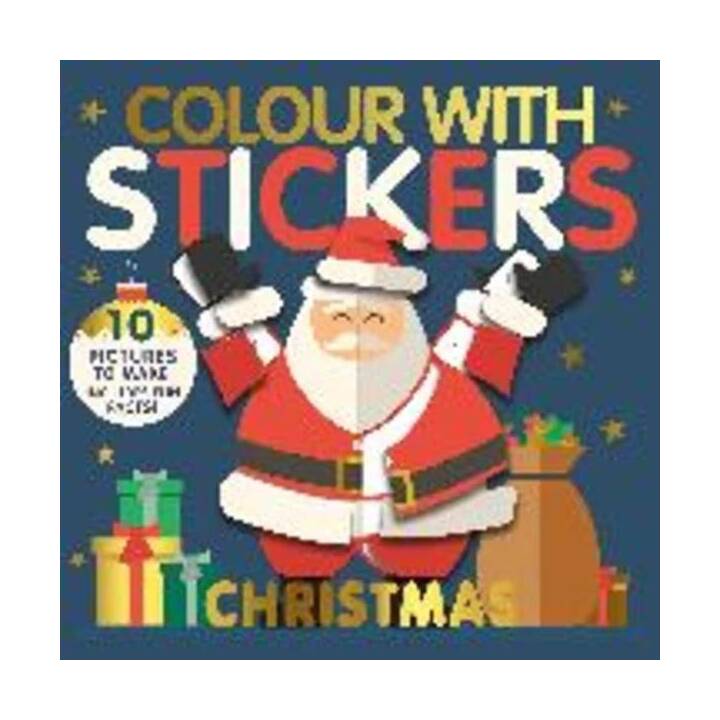 Colour with Stickers Christmas