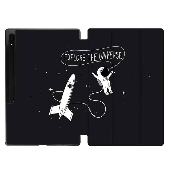 EG Custodia (11", Galaxy Tab S9, Astronauta, Nero)