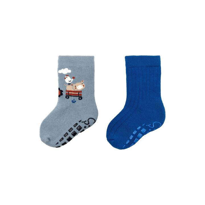 STERNTALER Babysocken Traktor (20, Dunkelblau, Hellblau, Blau)