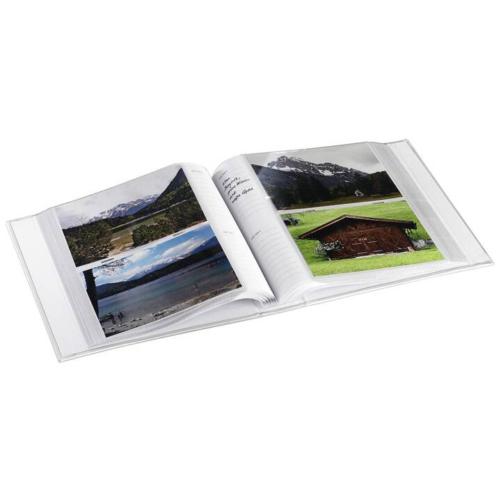 HAMA Album photos à pochettes Rustico (Fleurs, Bleu, Blanc)